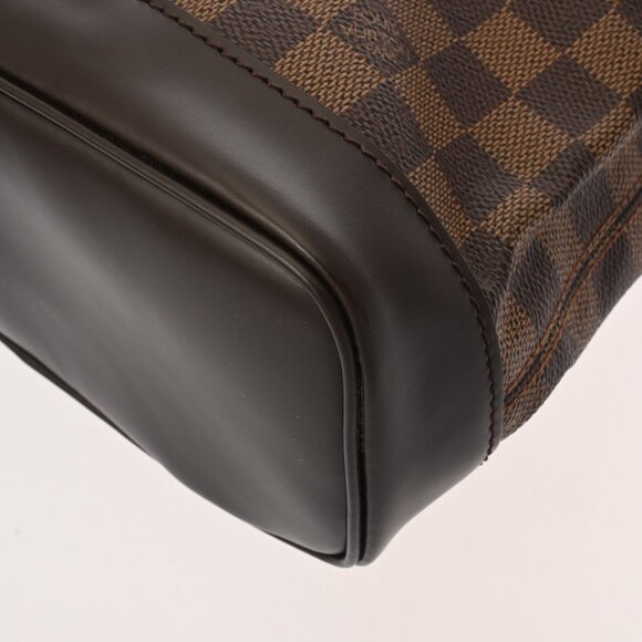 LOUIS VUITTON Brown Damier Canvas Backpack - Picture 7 of 11